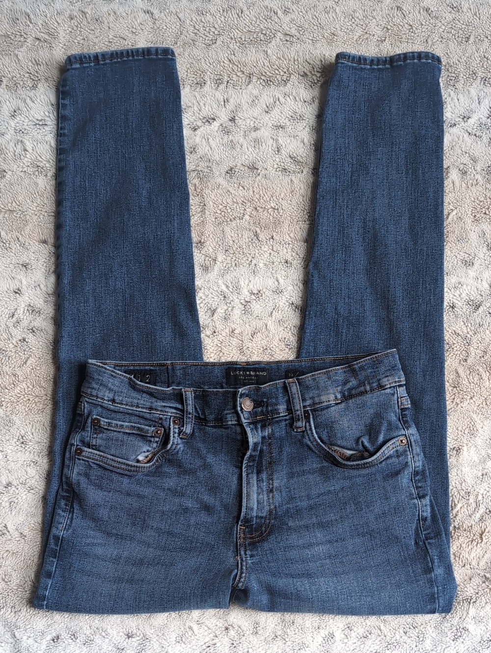 Lucky Brand 412 Athletic Slim Jeans